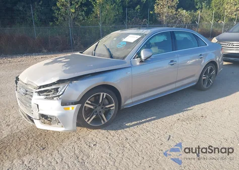 2017 Audi A4 2.0T Premium z USA, uszkodzony, nr VIN WAUFNAF42HA158645